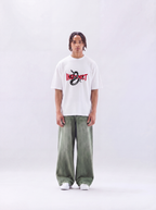 Embroidered Instict oversized Tee